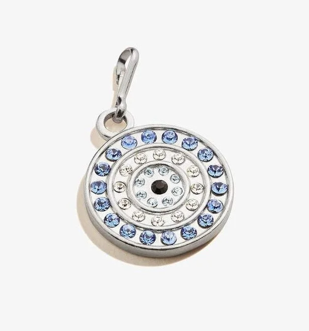 ALEX AND ANI Pave Evil Eye Round Charm