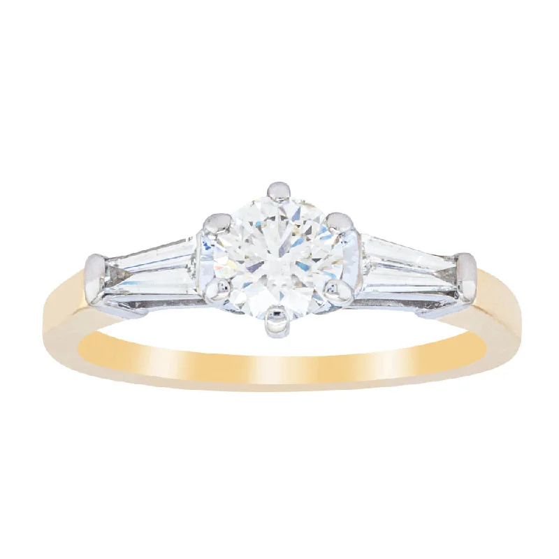 Deja Vu 18ct Yellow Gold .50ct Diamond Ring