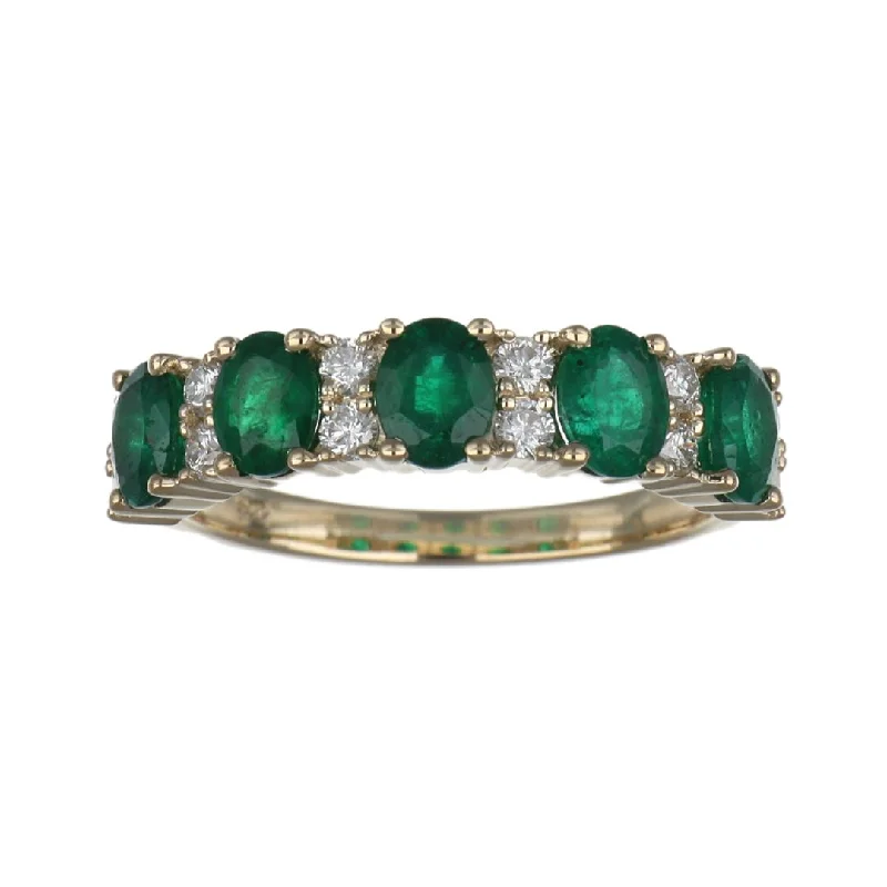 Emerald Ring (Emerald 1.67 cts. White Diamond 0.35 cts. )