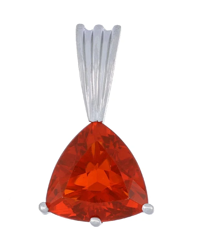 Fire Opal Ladies Pendant (Fire Opal 2.13 cts.)