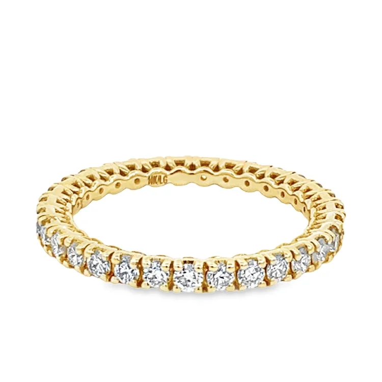 LAB GROWN ROUND DIAMONDS 0.94CTW ETERNITY BAND