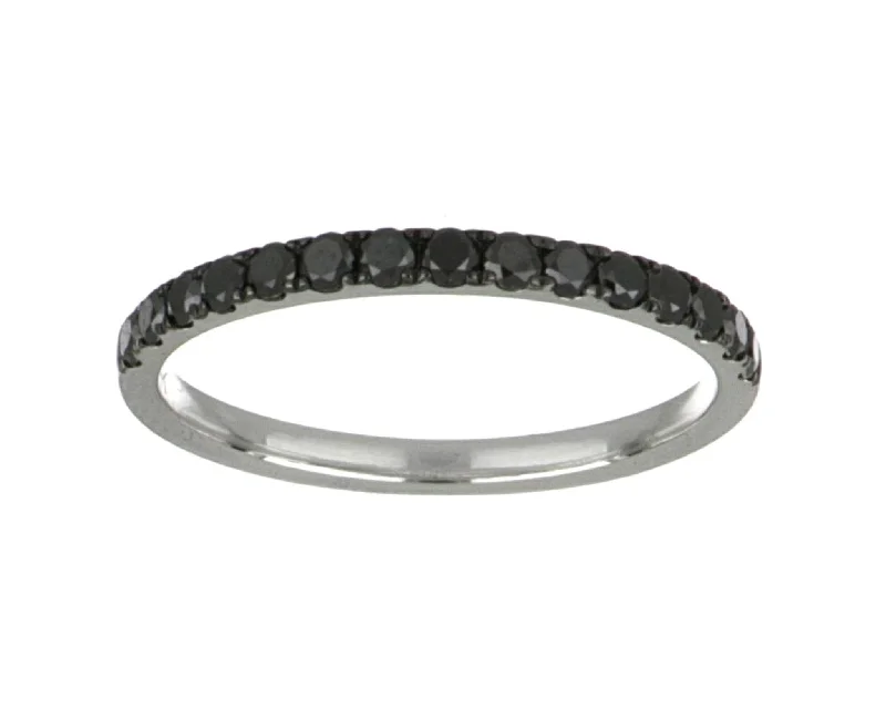 Black Diamond Ladies Ring (Black Diamond 0.41 cts.)