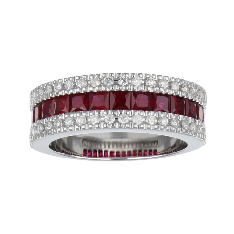 Ruby Ring (Ruby 1.9 cts. White Diamond 0.43 cts.)