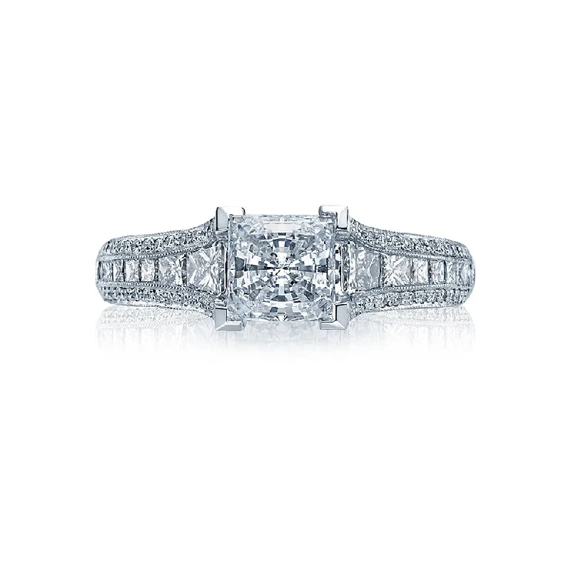 Tacori Classic Crescent Princess Cut Ring