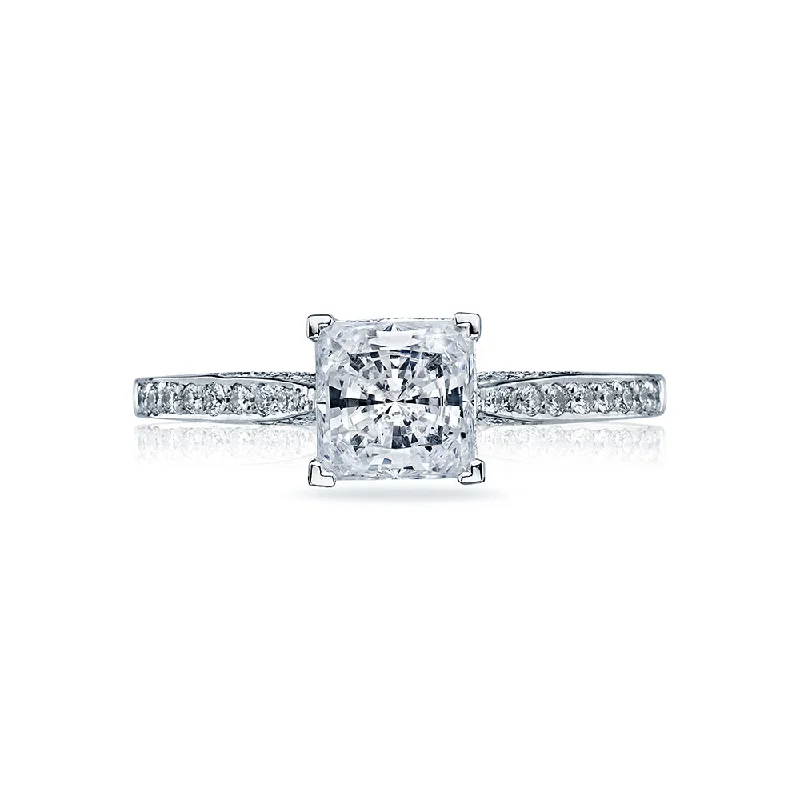 Tacori Dantela Princess Cut Solitaire Engagement Ring