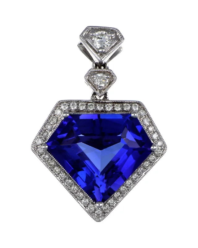 Tanzanite Ladies Pendant (Tanzanite 6.86 cts.)