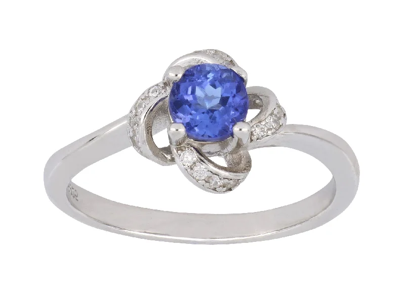 Tanzanite Ladies Ring (Tanzanite 0.7 cts.)