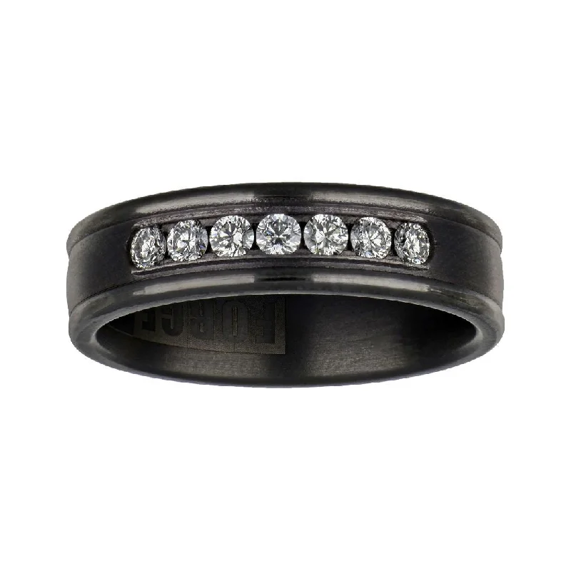 White Diamond Men's Ring (White Diamond 0.42 cts.)