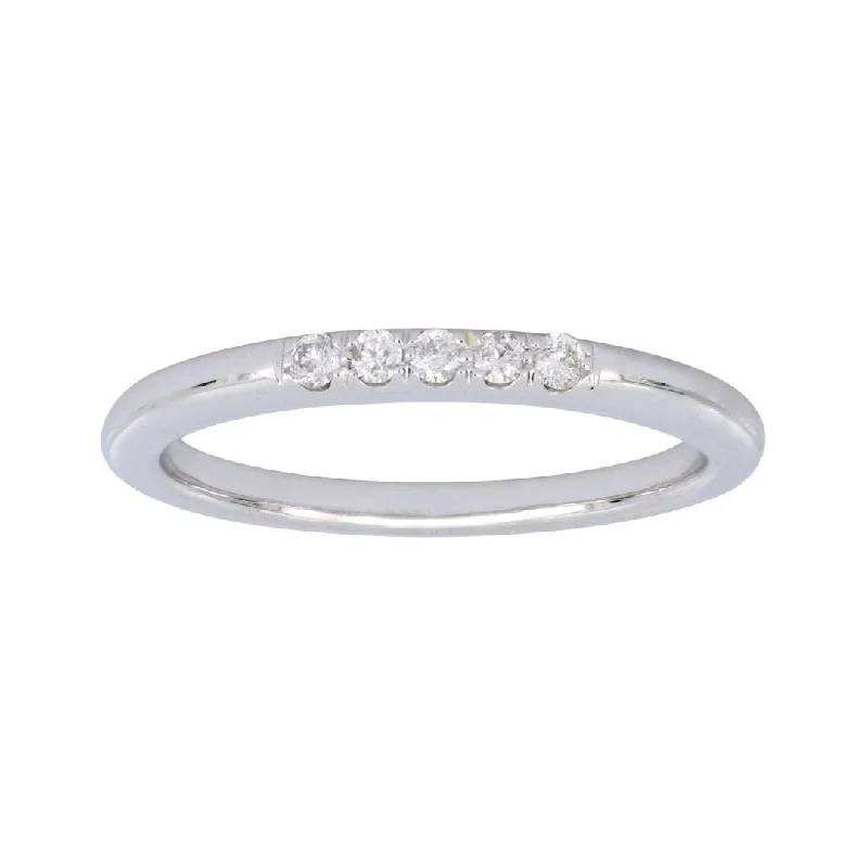 White Diamond Ring (White Diamond 0.11 cts.)