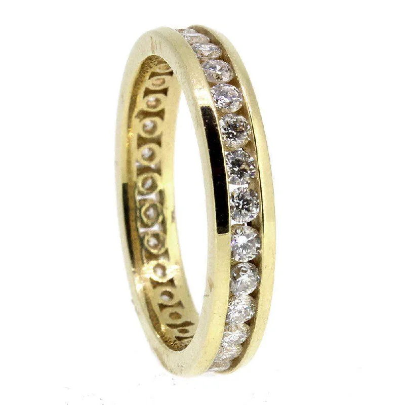 18ct Yellow Gold and Diamond Quarter Carat Eternity ring