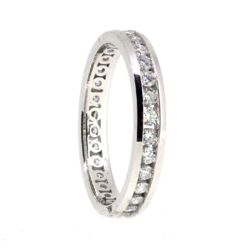 9 carat White Gold and Diamond Eternity ring - Various Carats