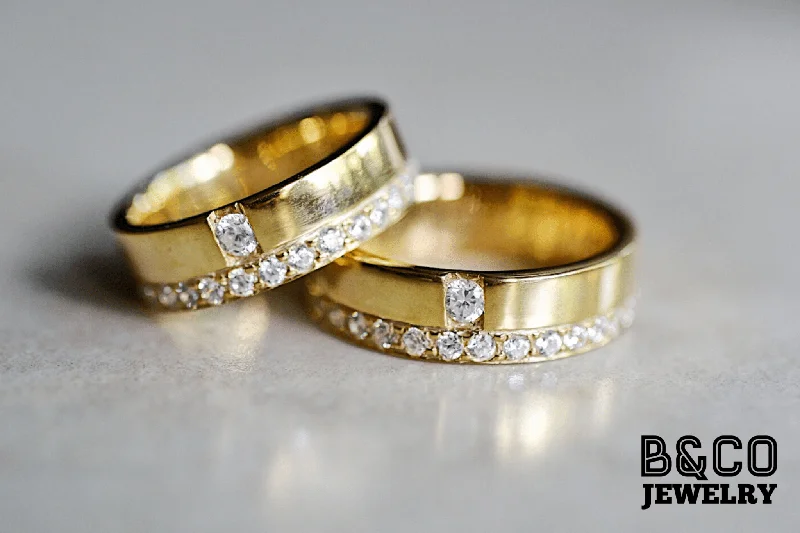 Cefalu Wedding Rings