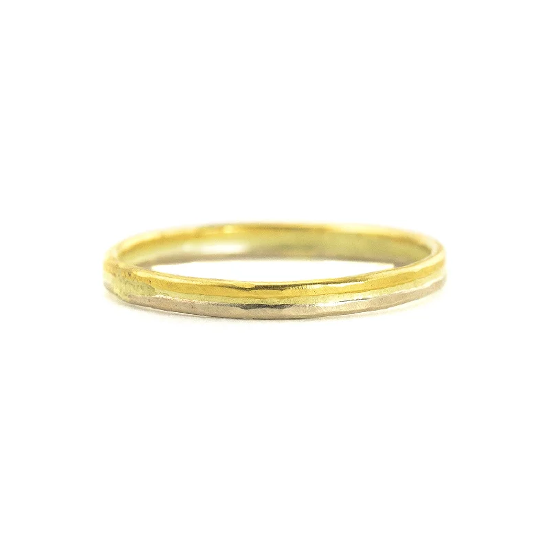 Gold Skinny Seamed Band by Variance Objects